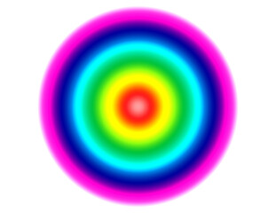 Poster - Rainbow pattern background the distribution of rainbow light beautiful colorful gradation for background and computer wallpaper