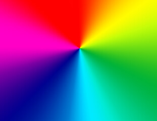 Poster - Rainbow pattern background the distribution of rainbow light beautiful colorful gradation for background and computer wallpaper