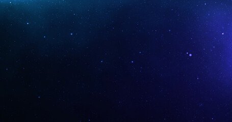 Wall Mural - view of universe with stars and amazing colorful.