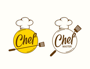 Wall Mural - Chef logo design