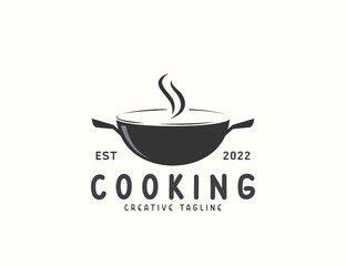 Wall Mural - Cooking logo design