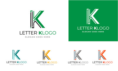 Wall Mural - K letter logo design , k letter logo icon, Letter K Logo Vector Art, Icons, and Graphics for business and finance