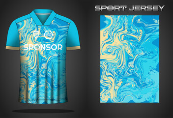 Soccer sport shirt jersey design template