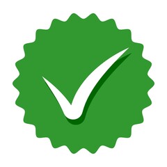 check box icon with correct, accept checkmark icons green tick box, check list circle frame - checkbox symbol sign