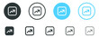 arrow increase icon, growing graph symbol - Increasing growth statistic arrow icon, up arrows symbols, trending icons in filled, thin line, outline and stroke style for apps and website