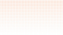 A Light Orange Polka Dots Pattern