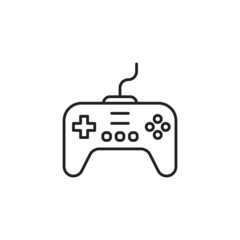 Poster - Game part icon. High quality black vector illustration..