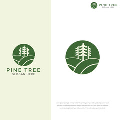 Pine Tree logo design