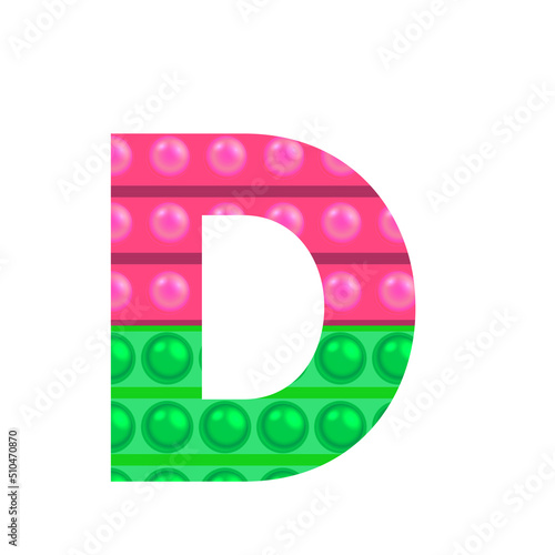 Alphabet Letters And Numbers Pop It Png, Pop It Digital Clipart, Pop It ...