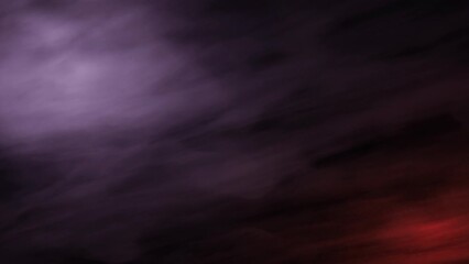 Poster - Background of colored moving stream of smoke. Design. Moving stream of fog on background of colored lamps. Continuous stream of fog on glowing lamps