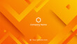 © Kingsmen - Modern elegant orange business card design template. Can be used for presentation slide background with text space and logo