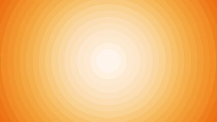Wall Mural - The transitions of the gradational circle shape at 60fps on a 4K transparent background with an alpha channel. Included 3 color patterns.