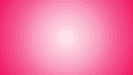 Wall Mural - The transitions of gradational circle shapes at 60fps on a 4K transparent background with an alpha channel. Included 3 color patterns.