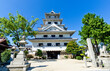 Imabari Castle in Ehime Prefecture, Shikoku, Japan.
