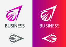 Elegant Circle Business Logo. Business Travel Agency Logo