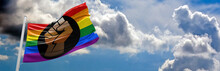 Though It May Have Been Used Before, 2020 Saw The Display Of The QPOC Pride Flag Rise In Popularity In The Broader Queer Community As A Sign Of Solidarity With Black Lives Matter 