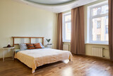 Fototapeta  - Cozy room with decor for daily rent