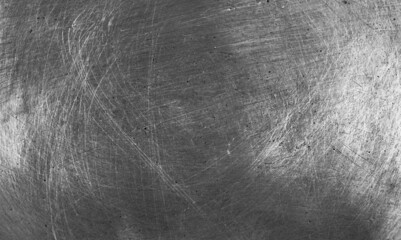 Authentic scratches on steel. The texture of light steel in scratches is rough. Monochrome damaged steel is light.