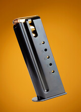 Pistol Magazine With Hollow Points Loaded