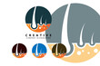 hair care logo vector icon skin health illustration design concept
