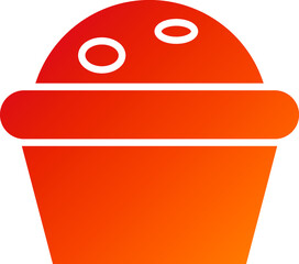 Poster - Muffin Icon Style