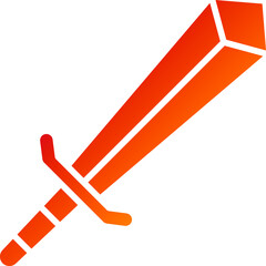 Sticker - Sword Toy Icon Style