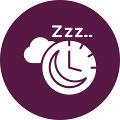 Wall Mural - Sleep Icon