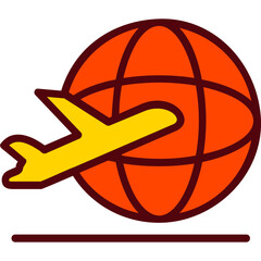 Sticker - Travel Icon