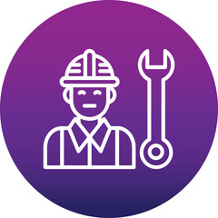 Sticker - Engineer Icon