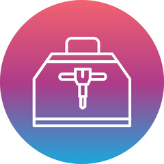 Sticker - Toolbox Icon