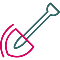 Sticker - Shovel Icon