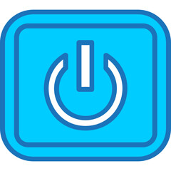 Wall Mural - Power Button Icon