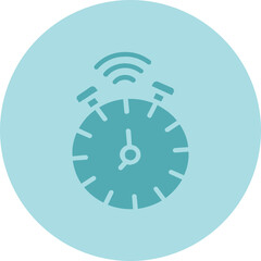 Poster - Clock Icon