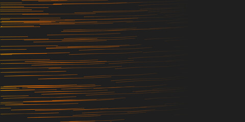 Wall Mural - Dark Brown Fading Horizontal Scarcely Striped Lines Pattern - Digitally Generated Abstract Background in Editable Vector Format