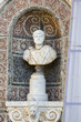 old classic romanian bust statue marble