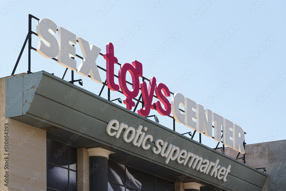 ALFAFAR, SPAIN - JUNE 06, 2022: Sex Toys Center is the largest erotic  supermarket chain in Spain Stock Photo | Adobe Stock