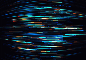 Wall Mural - glitch vector background.