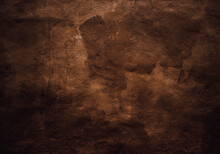 Brown Wall Texture. Stone Background. Rock Texture. Grunge Rough Structure. Abstract Texture. Rock Surface With Cracks. Rock Pile. Paint Spots.