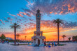 Clock tower, on Konak Square in Izmir, Turkey ,