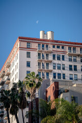 Canvas Print - Old Apartment Building in Long Beach