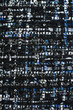 Blue and black tweed texture background