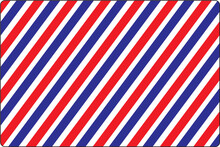 Seamless Pattern With Red, Blue And White Strips. Barber Shop Pole Vector Red And Blue Wallpaper Background.