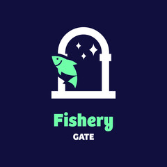 Sticker - Fishery Gate Logo