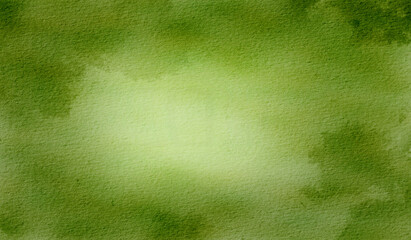Poster - eco green background. green painted watercolor paper texture background pattern for backdrop.