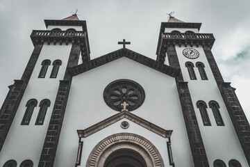 Wall Mural - church  - Azores Portugal