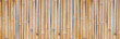Bamboo fence as texture with parallel sticks
