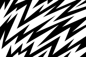 Abstract background with various zigzag and arrow pattern