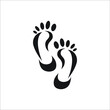 Foot spa logo brand illustration.
