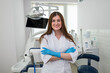 © Tania - Portrait of a young beautiful female dentist