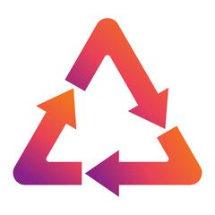 Canvas Print - Recycling Icon